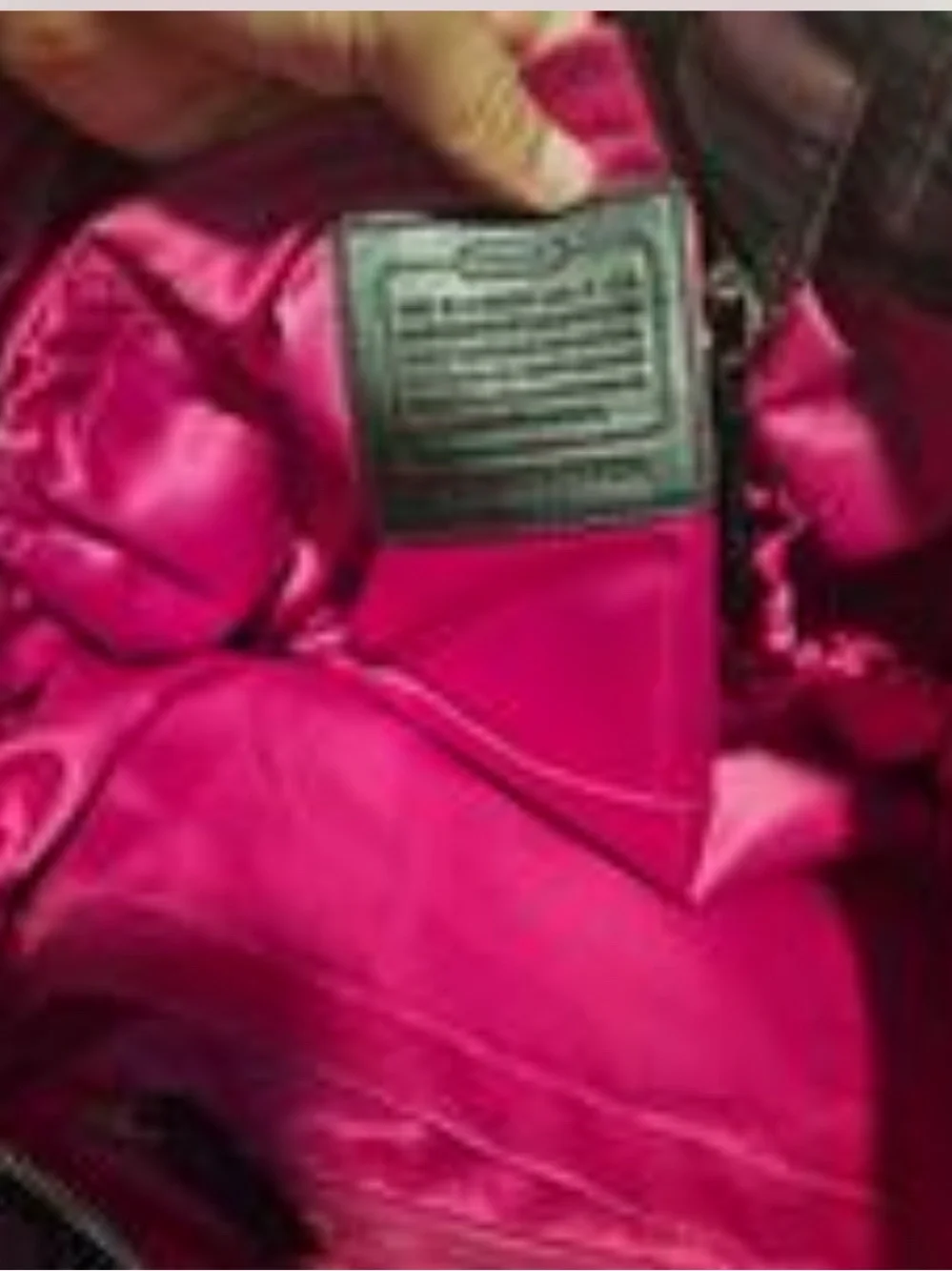 Coach tote featuring